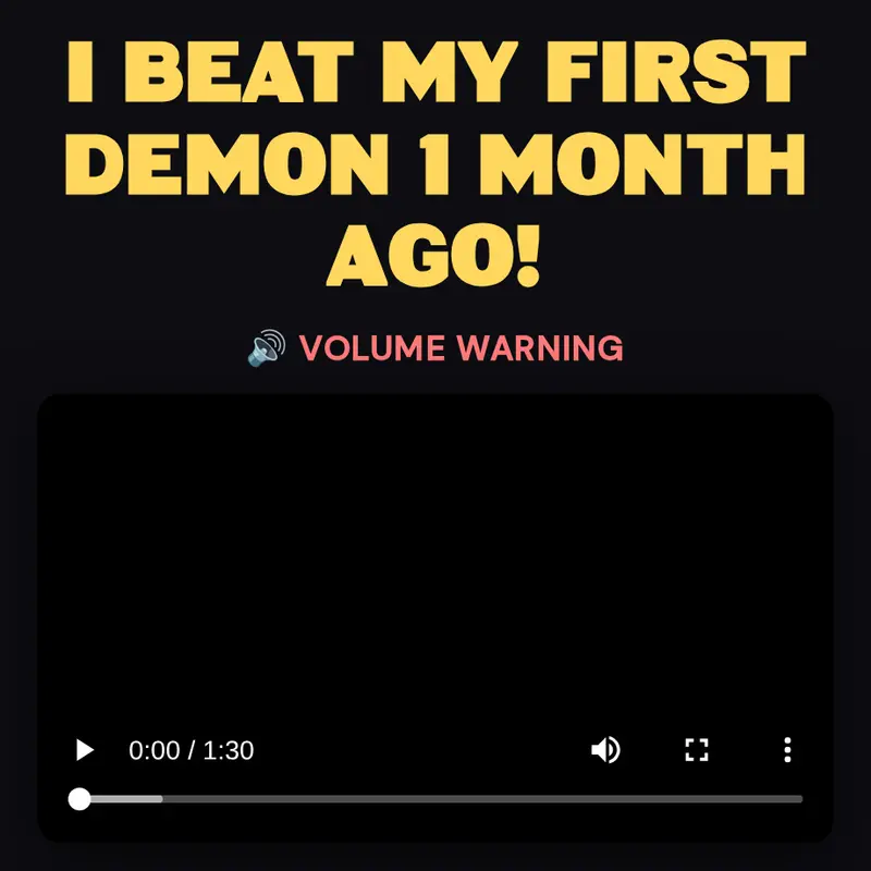 Demon forest 100% 1 month ago by @KubolX