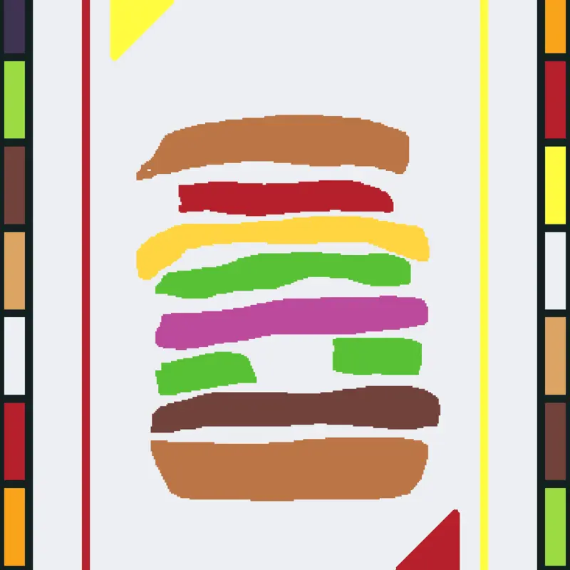 Burger game by @DustinFr