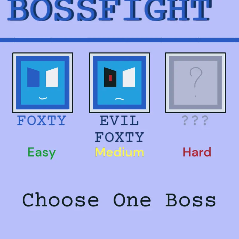 Game by @FoxtyTheBlueCube