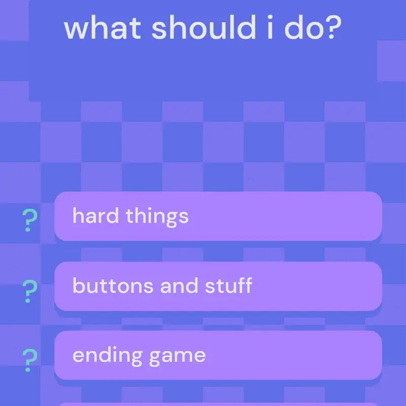 Game by @readyhuman