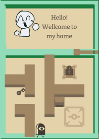Escape someone's home!