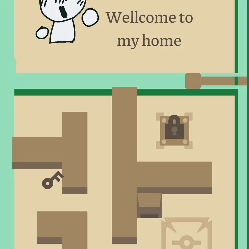 Escape someone's home! by @silylilcutie