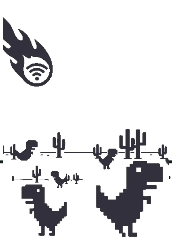 - Google Trex game - by @-Mrlockcup-
