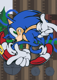 Sonic slope physics creepy edition by me