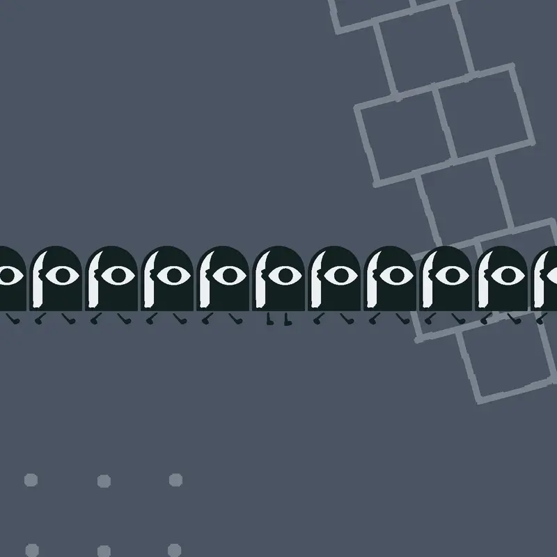 Chalkboard army by @waterloaf