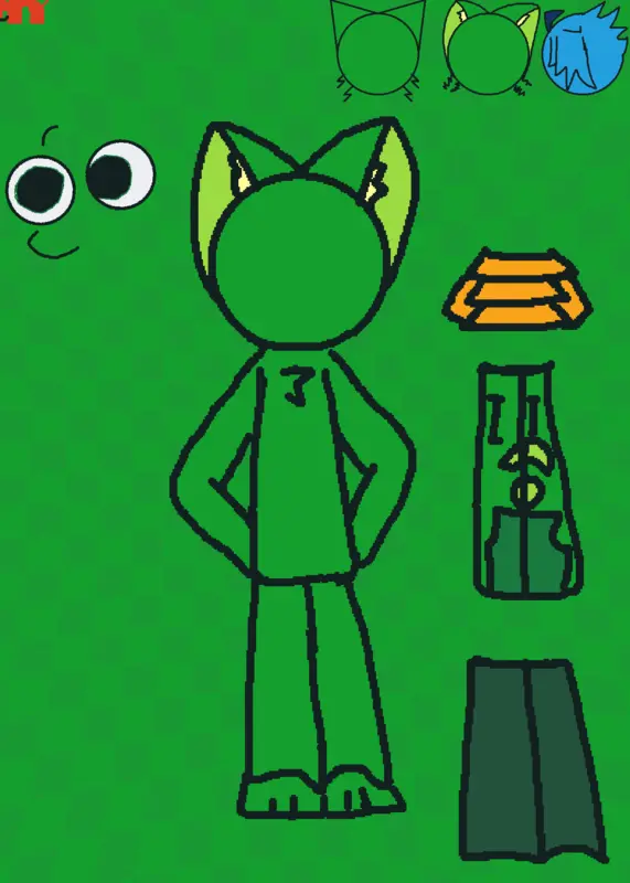 This is the dress up of Your_local_tox!! by @Your_localcattox
