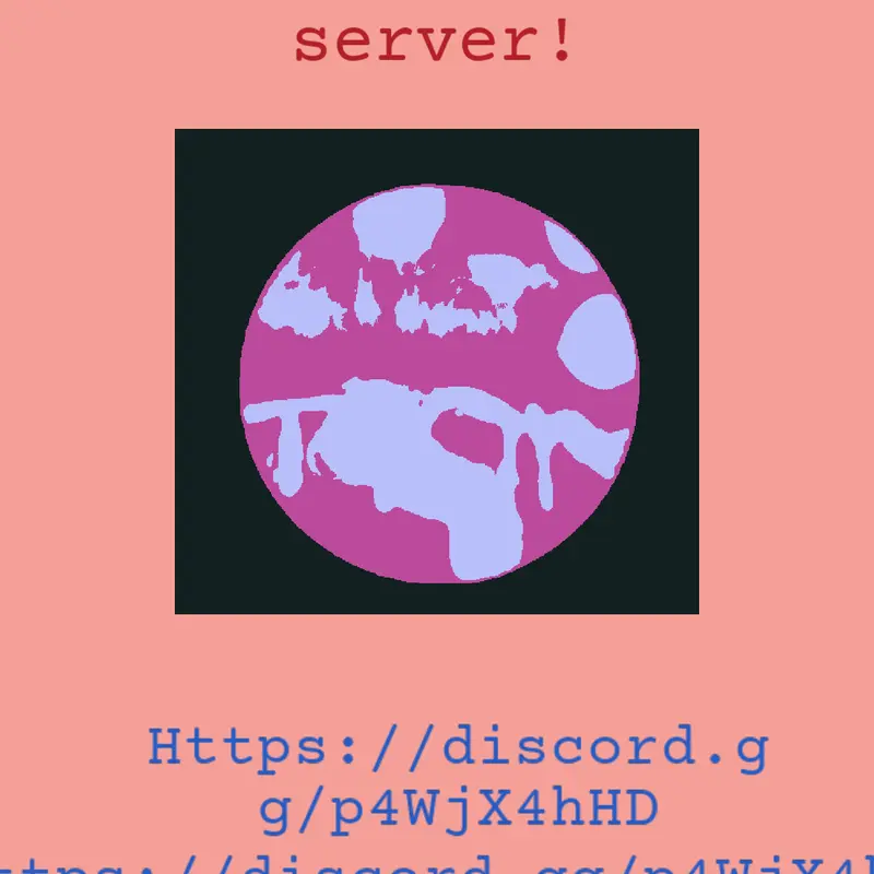 Join my discord server! by @idkblinktears