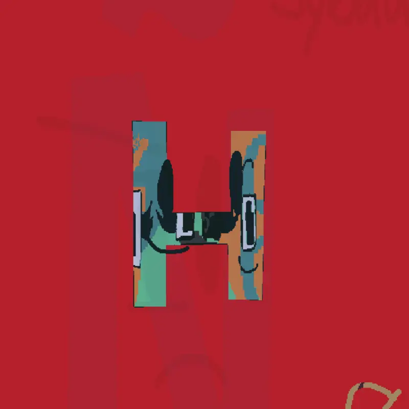 H and h by @its_fine_real