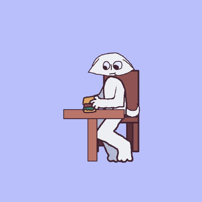Fuzzy fuzzy cute cute by @F00DR1ZZL3R
