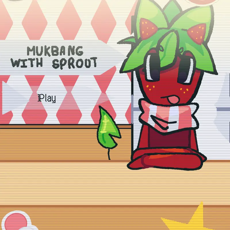 Mukbang with Sprout by @0r3oshak3