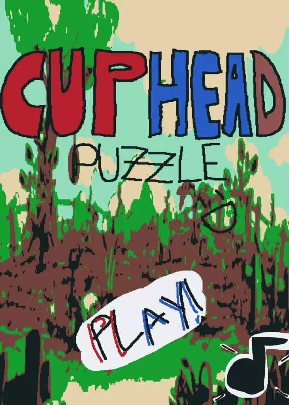 Cuphead puzzle!!! by @Migu3l_l3galzin