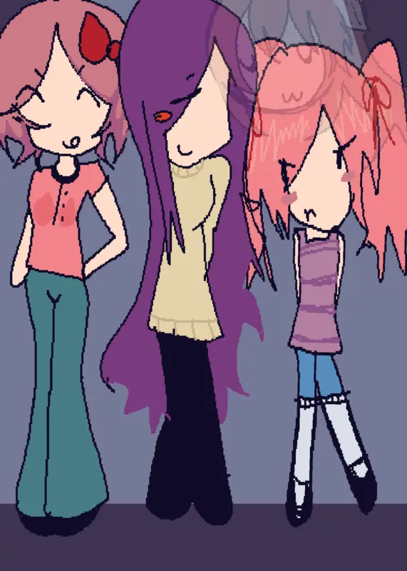 DDLC!!😋 by @deeoki