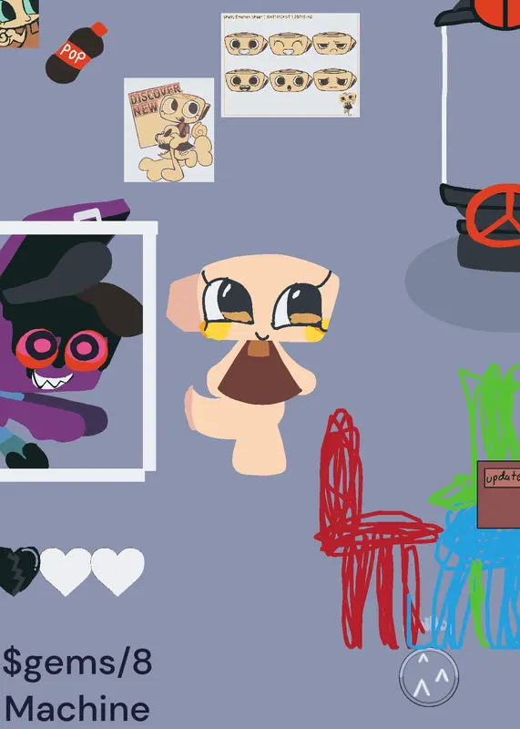 Hi, there's a machine-making game with s by @ISABELI828