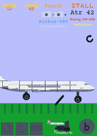 Planes crash