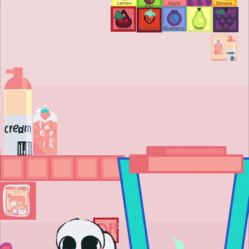 Cute smoothie maker by @Rescccv