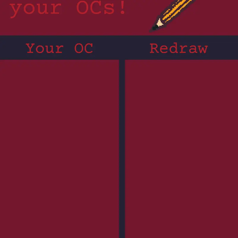 Redrawing your OCs! by @GivaniumRex