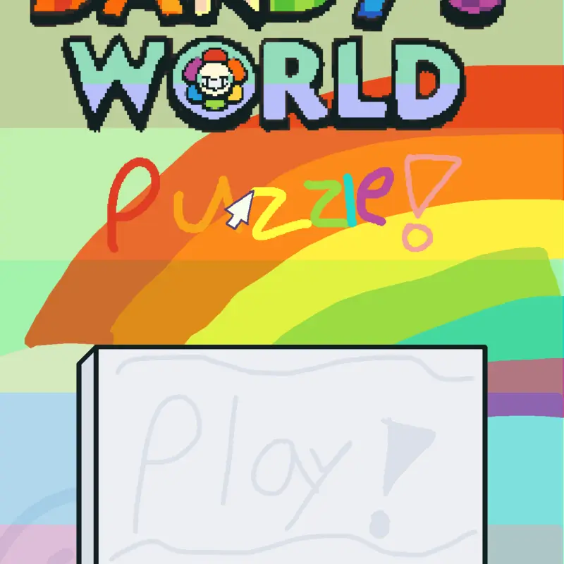 Dandys world puzzle by @shellyandcosmo