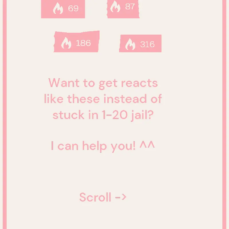 how to get more reacts by @bunnipop