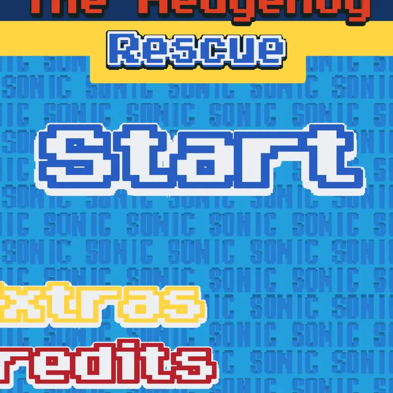Sonic The Hedgehog Rescue by @IVNITICK2