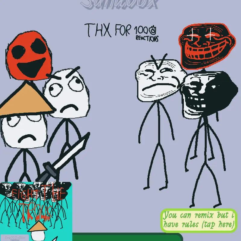 #troll #derp #battle #trollface #meme by @imperfectbtw