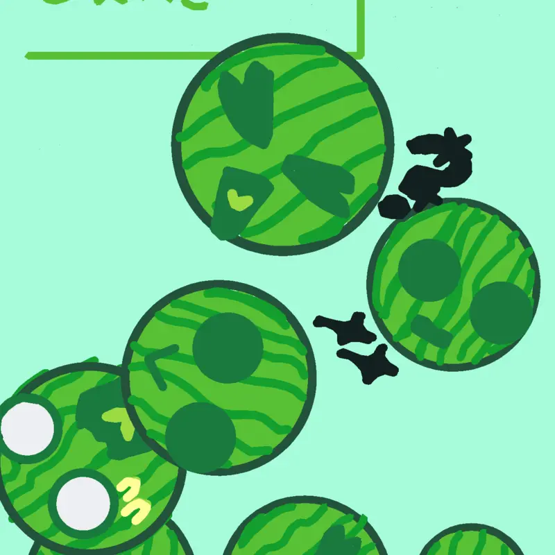 Watermelon by @Anime10