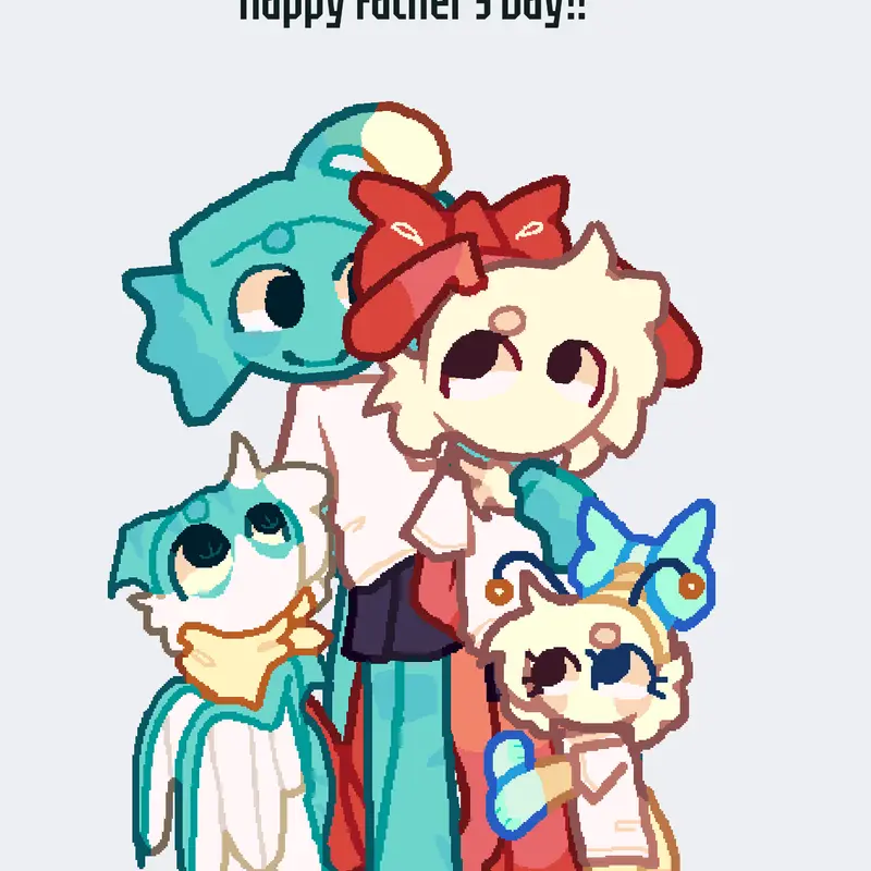 Happy Father’s Day!!! by @Millixthebuggirl-