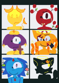 Six little eggs trend with my oc 😁