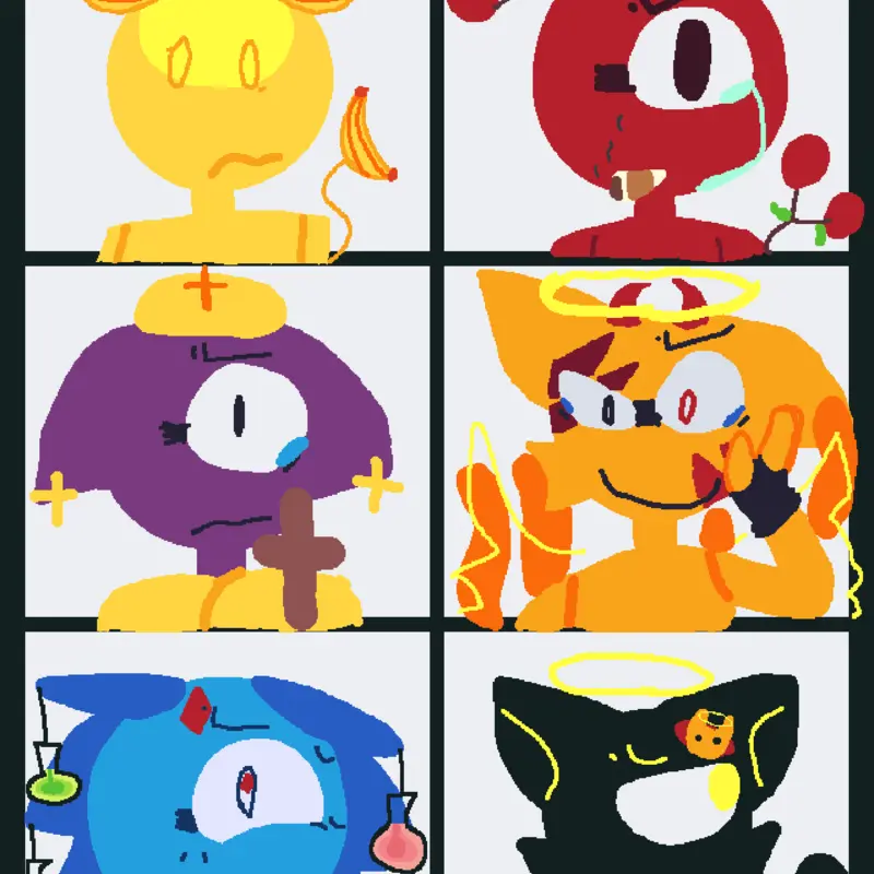 Six little eggs trend with my oc 😁 by @mairesitoo