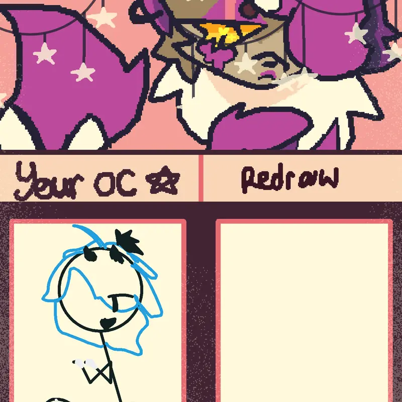 Redraw by @STARRYEYES