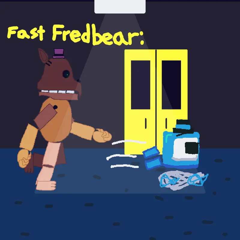 Fast fredbear by @odd_bot_celeste872581