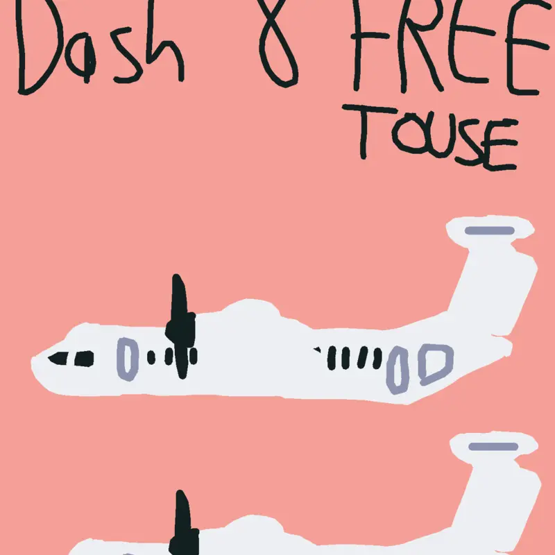 Bombdier dash 8 by @waizwaiz
