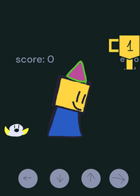 Celebrating that I got 30000 score on OG