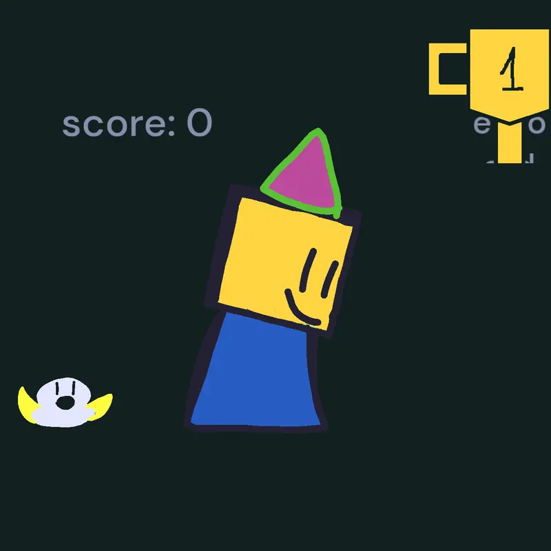 Celebrating that I got 30000 score on OG by @thomastheclean14