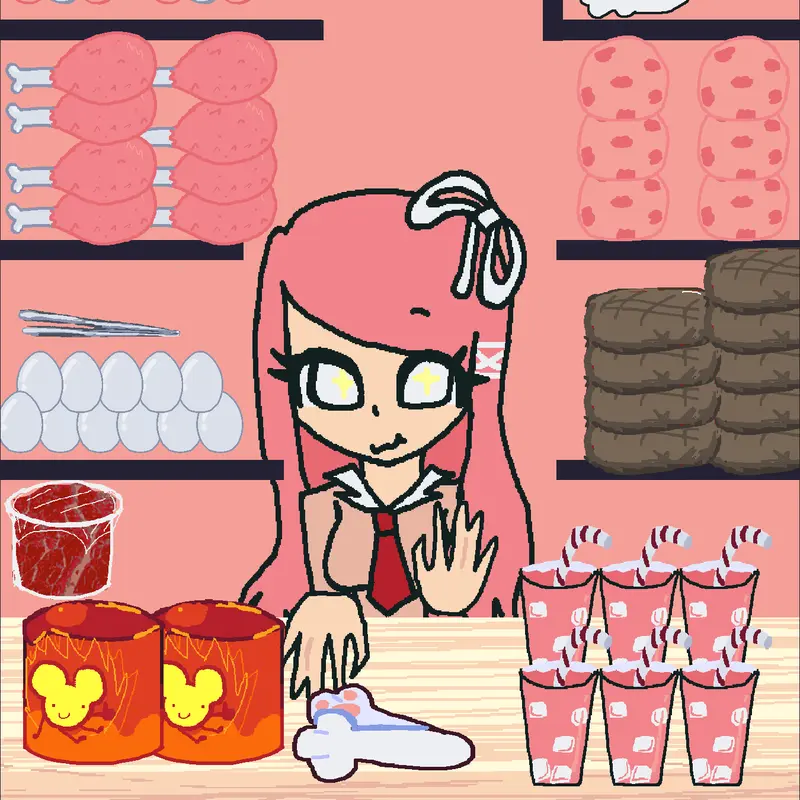 Mukbang by @cats_are_kewl