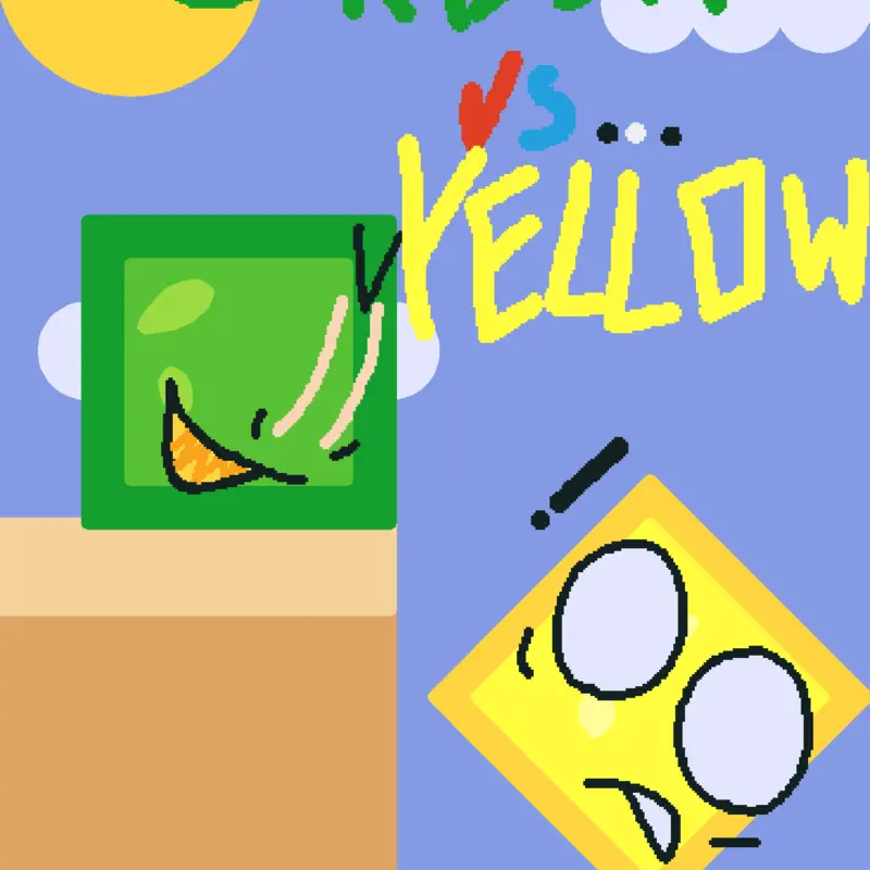 Green vs Yellow (Remake) by @GreenTCube