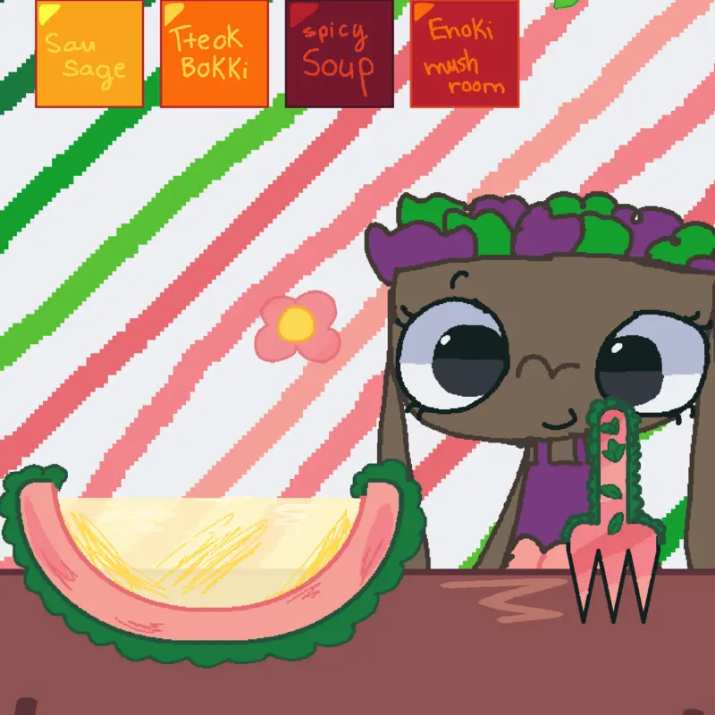 Bassie eat by @FAN_VEE55