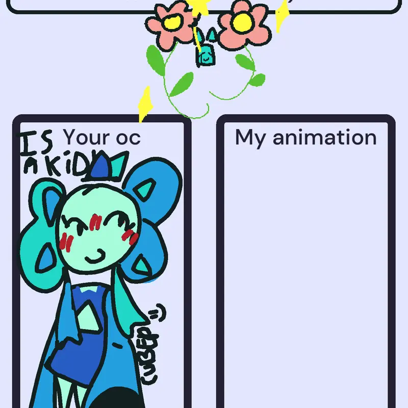 Loysa my oc :"3 by @Cubep