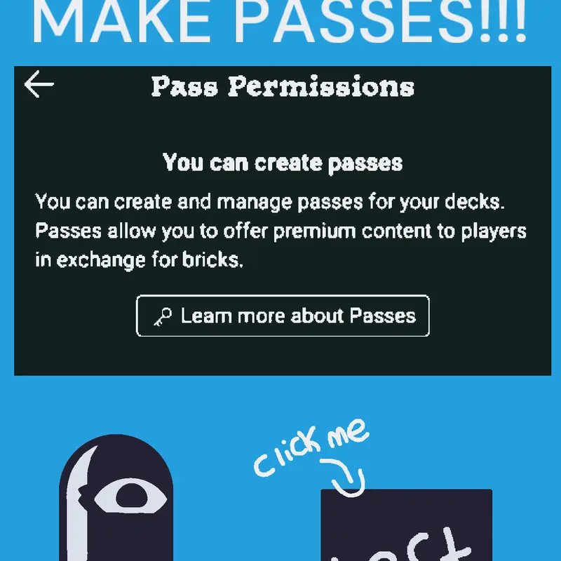 I CAN NOW MAKE PASSES!!!!! by @a-random978