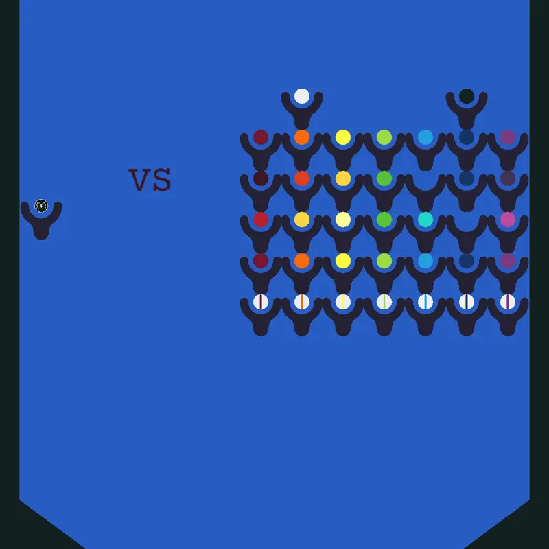 You vs my oc by @nol1forsaken_77n09