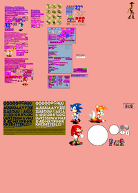 Sonic 2 mobile spritesheets