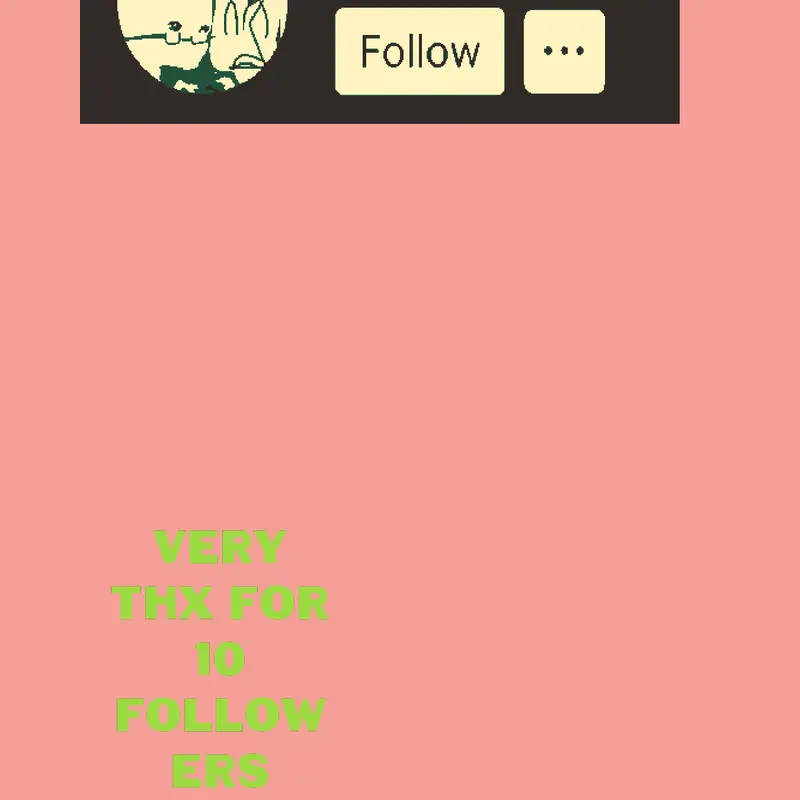 10 FOLLOWERS by @igg_urt