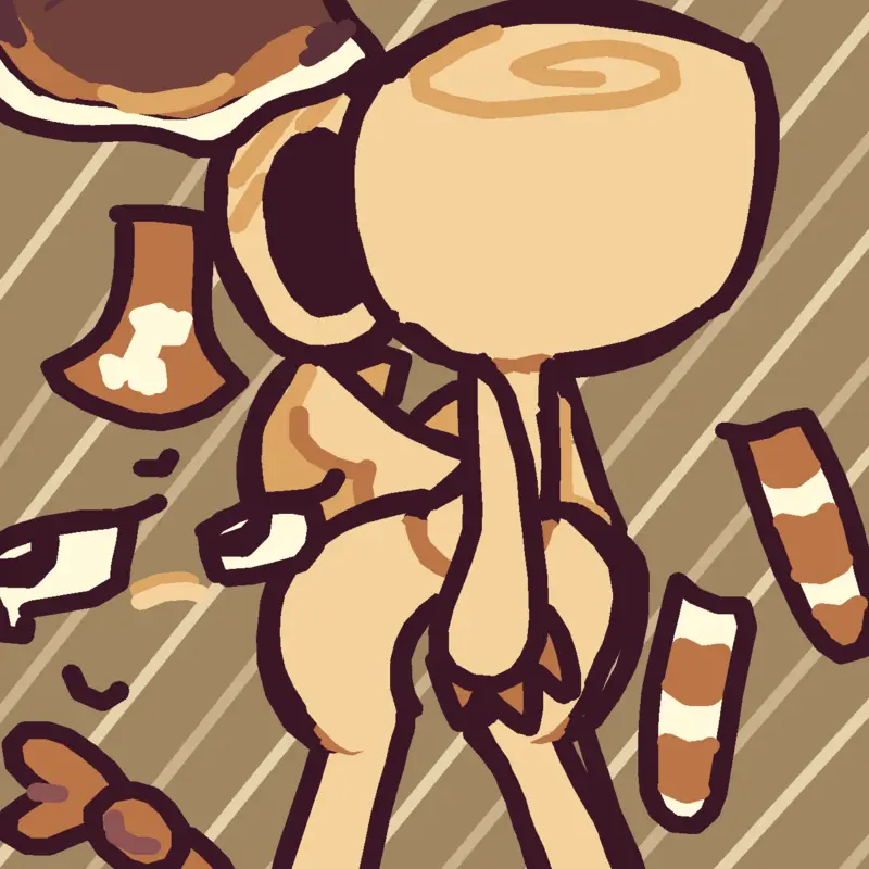 Dandys world WIP game by @NoriPaws