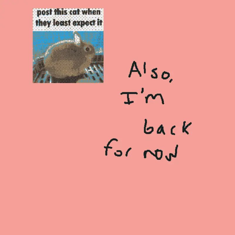I’m back. by @BlockyOfficial