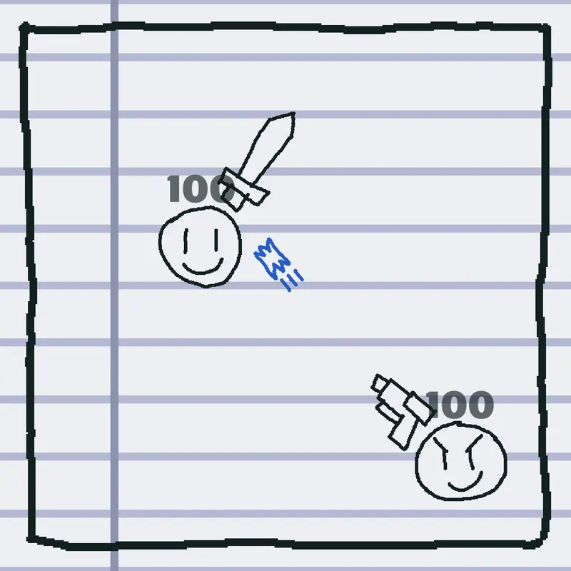 Doodle Battle by @tan_qi_xian