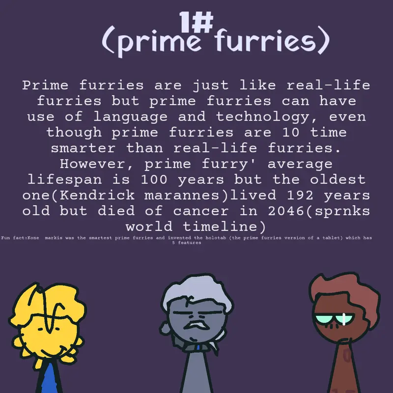 Prime furries by @sprnk