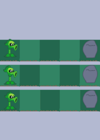 Pea shooter Show down.