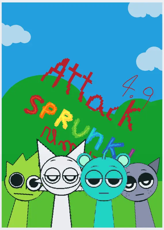 ATTACK sprunki remazterd 4.9 by @JhonDeivis_castle