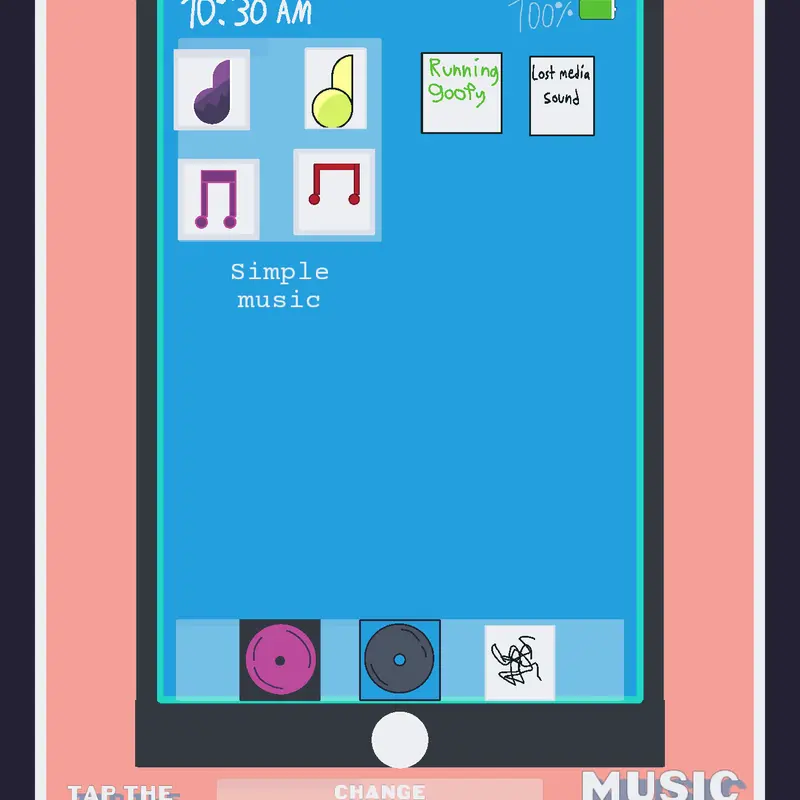 Music phone by @SnatchyPoo