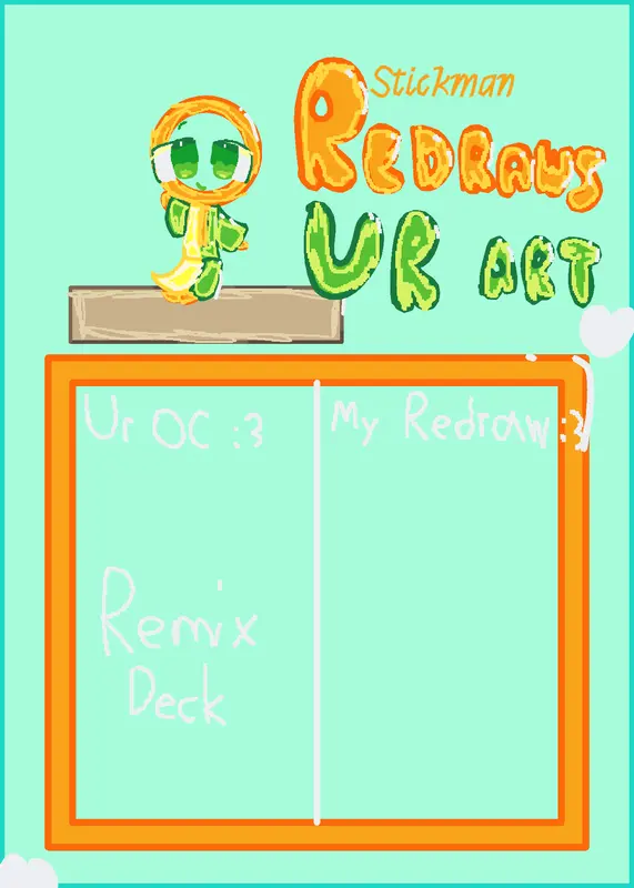 Redrawing your OC by @CountryballUnitedStates