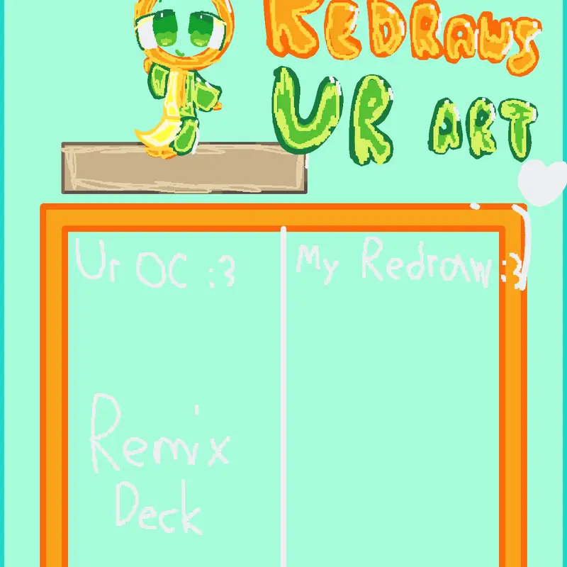 Redrawing your OC by @CountryballUnitedStates